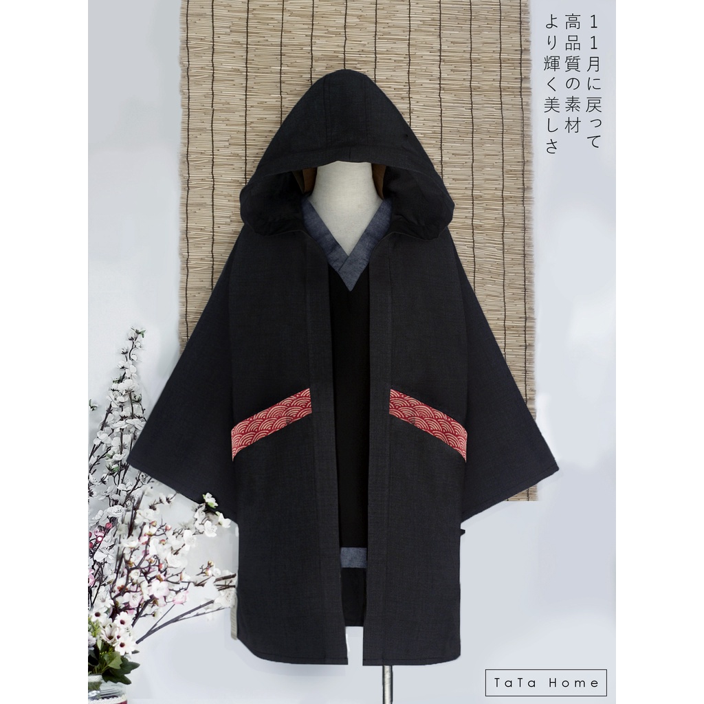 Áo Khoác Thêu Hạc - Haori TanchoKanna Hoodie