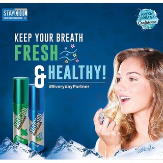 Xịt thơm miệng Bạc Hà Staycool