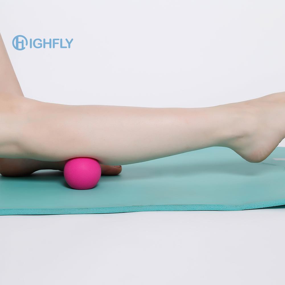 Qủa bóng lăn tập yoga chất nhựa TPE giúp mát xa thư giãn cơ bắp