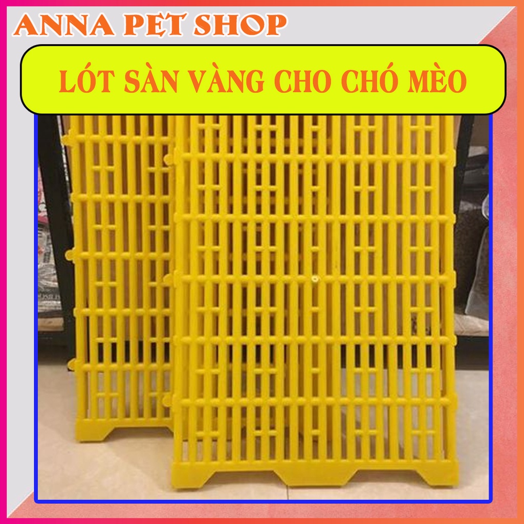 Tấm Lót Sàn Nhựa Vệ Sinh Cho Chó Mèo Thú Cưng 40x55cm (Bao Trả Nếu Sàn Kém Chất Lượng, Yếu, Mỏng)