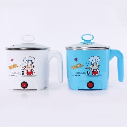 Nồi Nấu Mì Màu Đa Năng, Siêu Tốc 1,6 Lít - ca nấu lẩu mini tiện dụng tại nhà