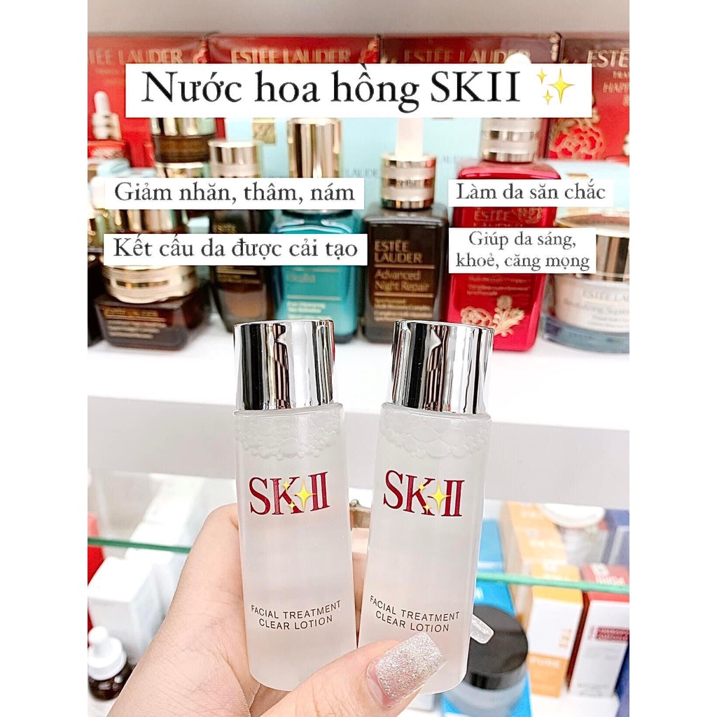 Nước Hoa Hồng SKII Mini Trẻ Hóa Da Treatment Clear Lotion Nhật Bản - 30ml