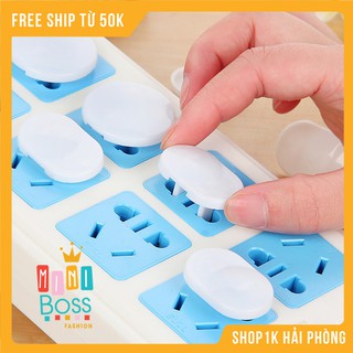 Combo 10 nút bịt ổ điện an toàn cho bé