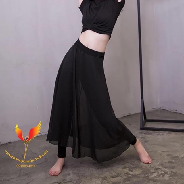 Quần tà váy vuông 1708