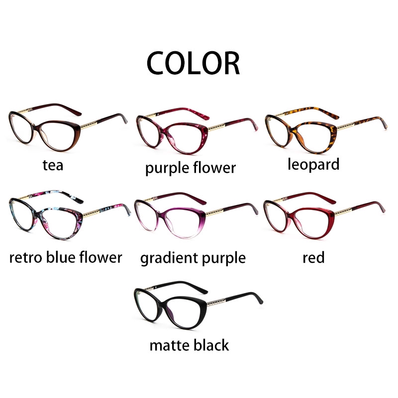 NEW Fashion Cat Eye Eyeglasses | Replaceable Lens