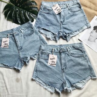 QUẦN SHORT JEANS CO GIÃN HÌNH THẬT