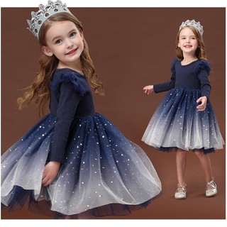 Đầm Công Chúa Tay Phồng Cho Bé Gái Từ 3-8 Tuổi