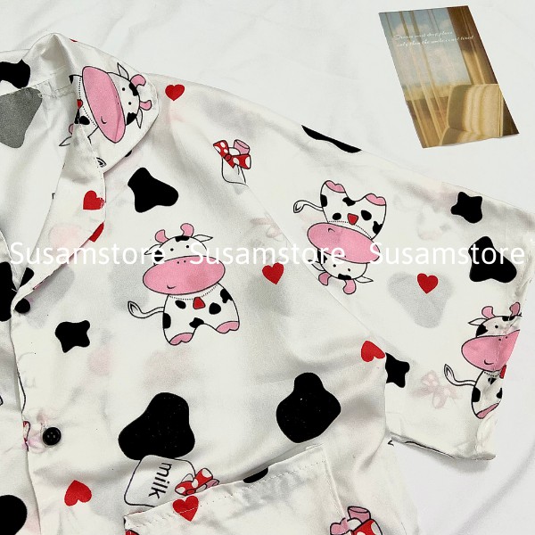 Set đồ nữ - Đồ bộ pijama nhiều hoạ tiết siêu xinh SS162 | BigBuy360 - bigbuy360.vn