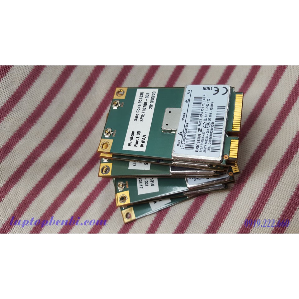 Card WWAN F5321 - HP hs2350 dùng cho laptop hp 8470p,8570p,8570w | WebRaoVat - webraovat.net.vn
