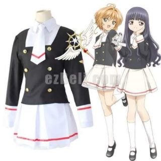 [Sale] Đồng phục học sinh, cosplay Sakura kèm wig   (có ảnh thật)