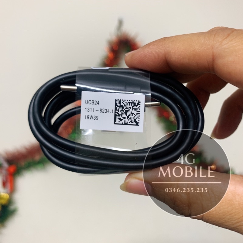 Bộ sạc nhanh Sony 30W XQZ-UC11, Cáp Sony UCB24 2 đầu C, Sạc Sony Xperia 1, 5, 10