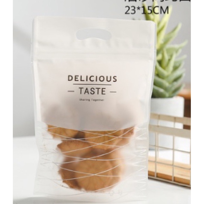Túi Zip bánh quy/ cookie 10 cái