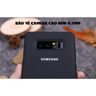 Ốp silicol đen cho Samsung Note 8, Note 9, S8, S9, S10 Plus