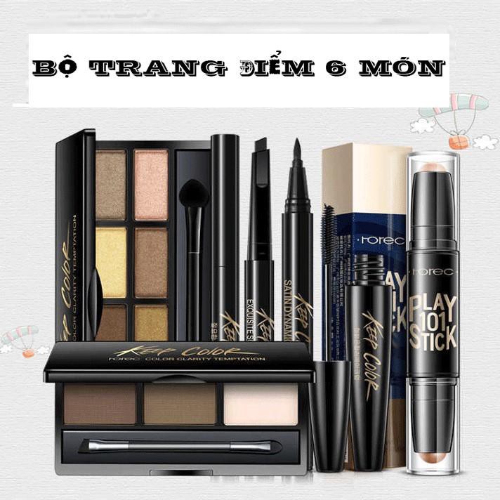 Bộ trang điểm đầy đủ 6 món