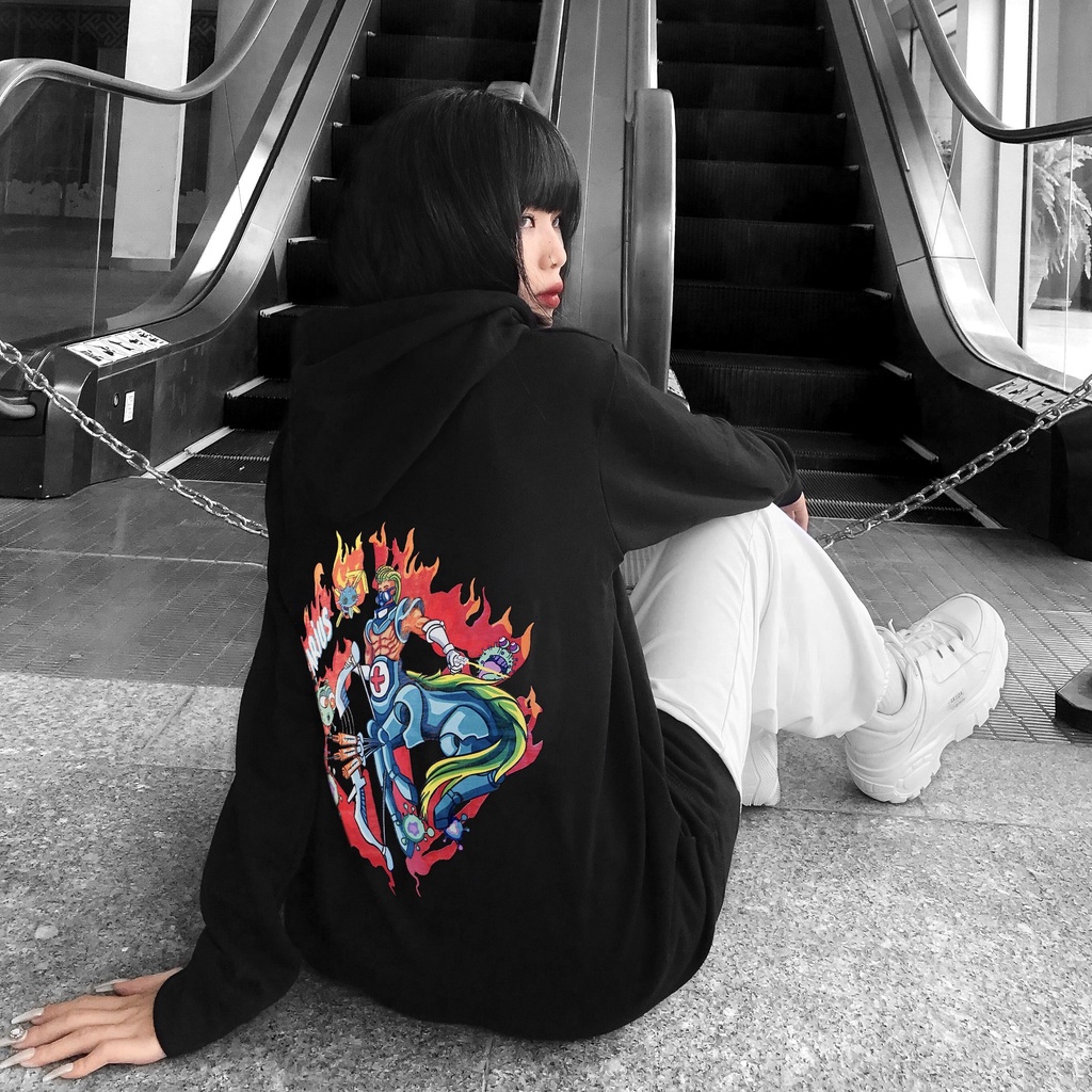 Áo Hoodie Form rộng Cung Hoàng Đạo NHÂN MÃ iMA God Breaker (iGB Sagittarius Hoodie)