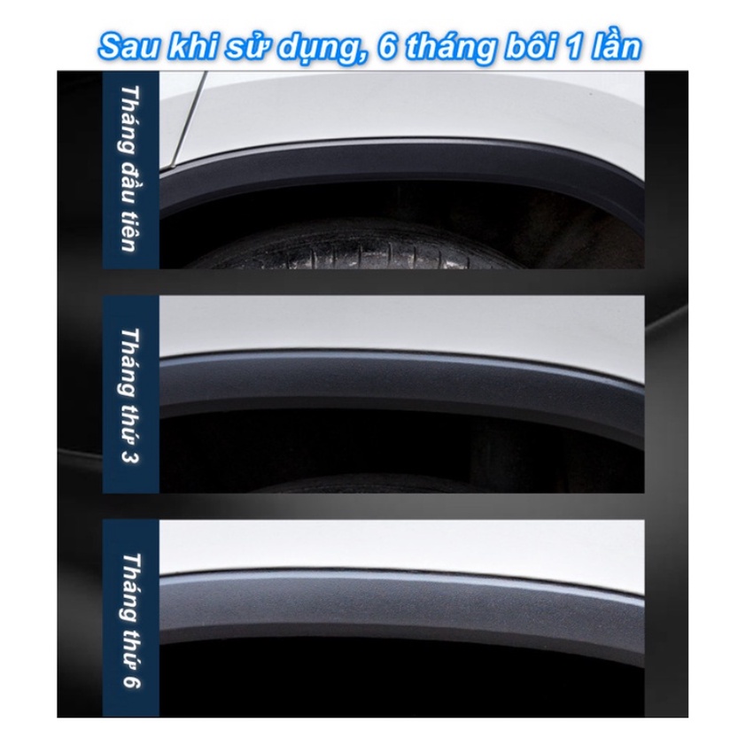 Chai phục hồi nhựa nhám- Bộ Phủ Thủy Tinh Nhựa Đen Cô Đặc Plastic Crystal Coating
