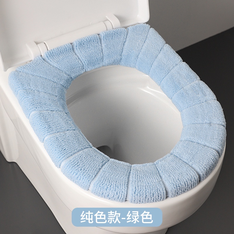 Đệm Lót Bồn Cầu Mềm Mại Ấm Áp Mùa Đông Có Tay Cầm Tiện Lợi SJHY0321