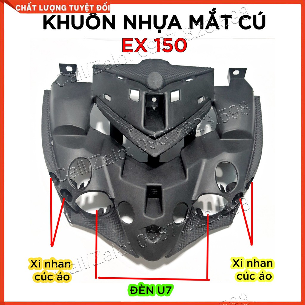 Khuôn Nhựa Mắt Cú Exciter 135 , Exciter 150 ( Lưu Ý Chỉ Có Khuôn Nhựa)