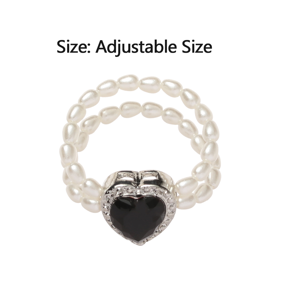 Nhẫn Nữ Trang Đính Ngọc Trai Nhân Tạo Mihan1