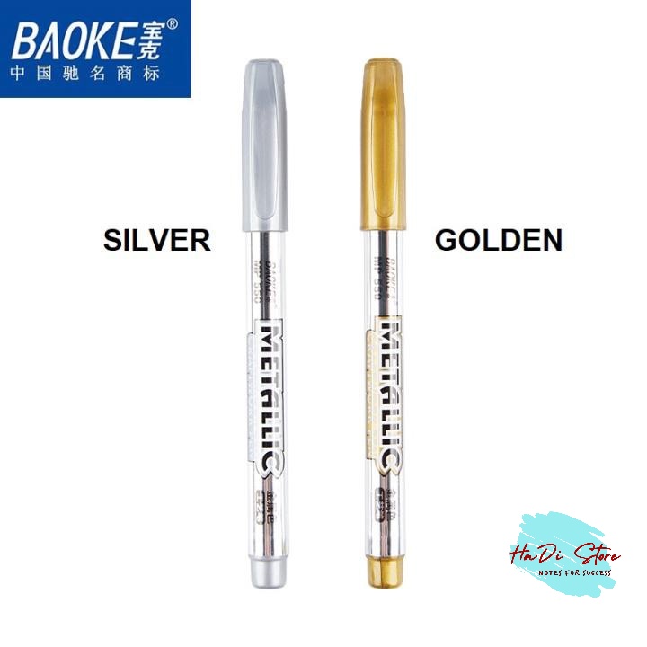 Bút nhũ METALLIC CRAFTWORK PEN 1.5MM BAOKE MP550 nhiều màu