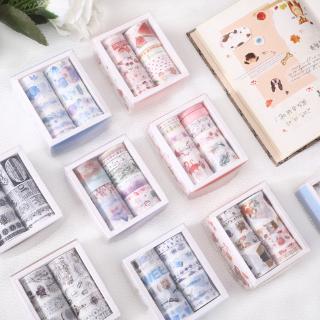 Sỉ Set cuộn băng dán trang trí màu sắc và họa tiết dễ thương
