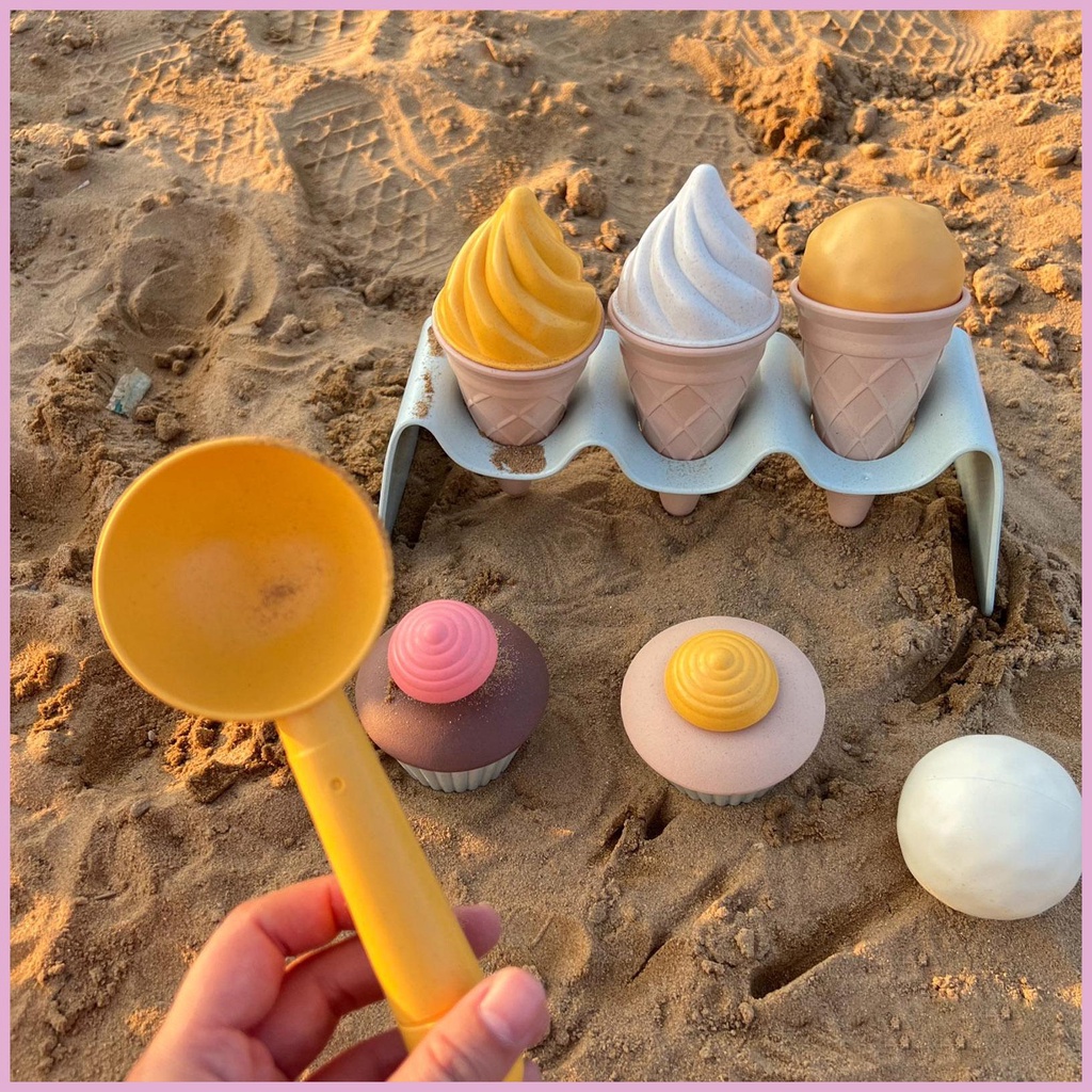 Đồ Chơi Mô Hình Cây Kem Ốc Quế Vui Nhộn Cho Bé