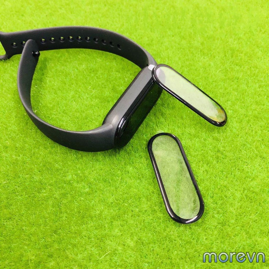 Miếng dán miband 5, miband 6, miband 4 3D full màn viền đen dán dẻo full màn mi band 4,5,6