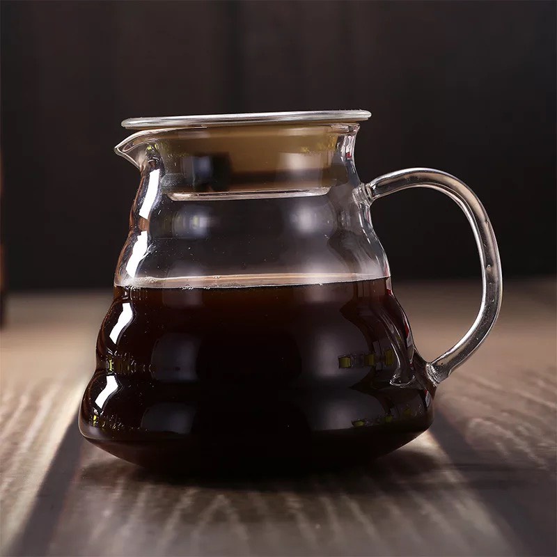 Bình Chứa Cà Phê V60 Bằng Thủy Tinh 300ml – 500ml – 700ml