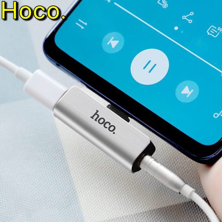 [Mã ELHACE giảm 4% đơn 300K] Jack chuyển đổi Type C sang jack 3.5 Hoco LS26 chính hãng