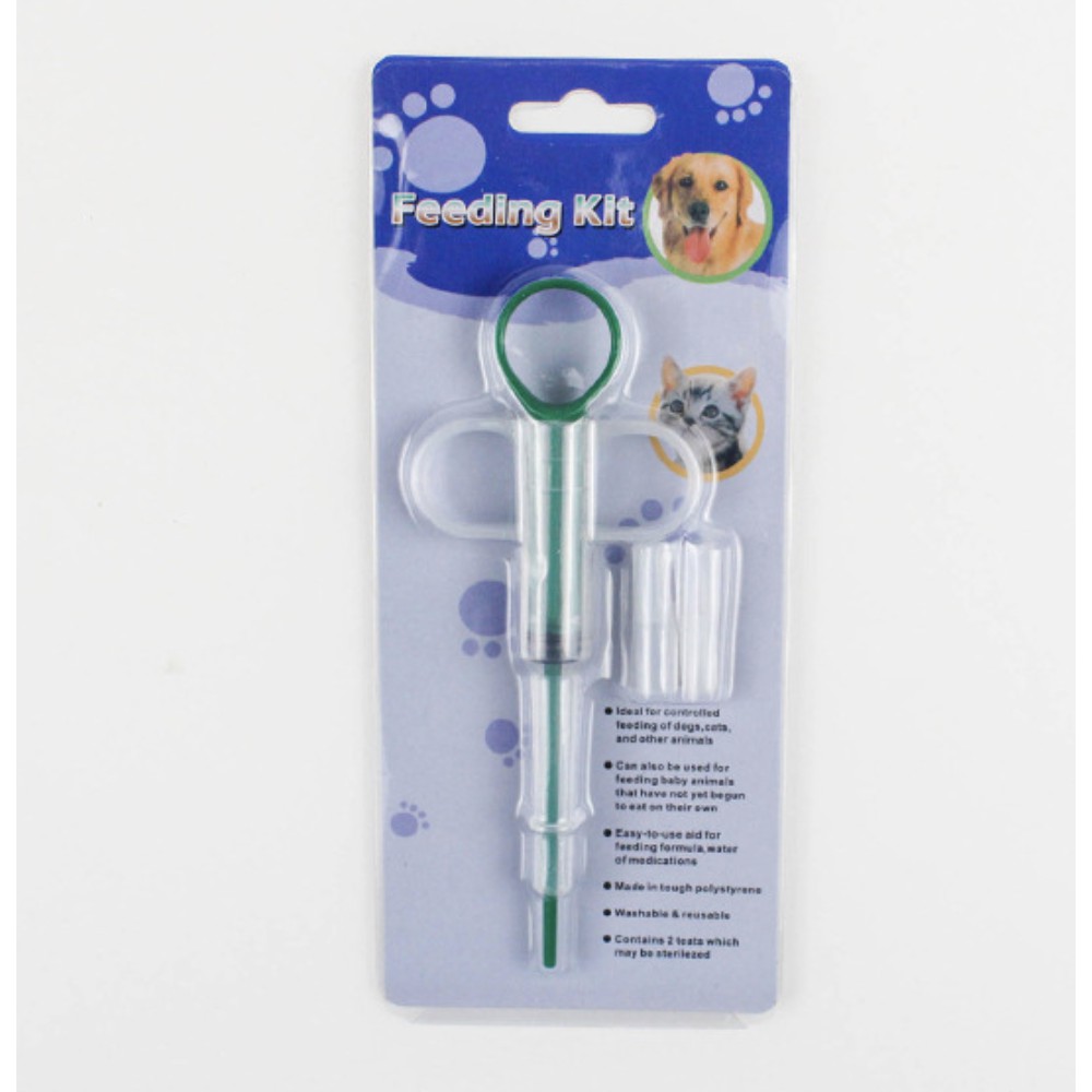 Dụng cụ cho chó mèo uống nước, viên Pet medicine feeder Con Mèo Xiêm