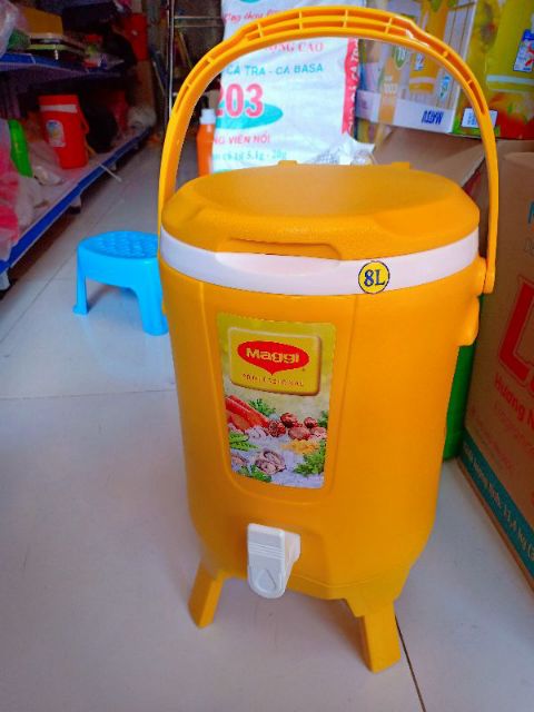 GIÁ SIÊU RẺ _ BÌNH ĐÁ ICOOL 8 LÍT GIỮ LẠNH 24H Kt: 27x28xH34