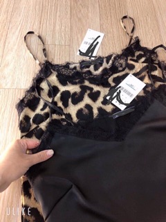 VÁY 2 DÂY LỤA VIỀN REN VNXK
