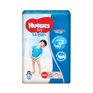 TÃ DÁN HUGGIES XXL30 (TRÊN 14KG)