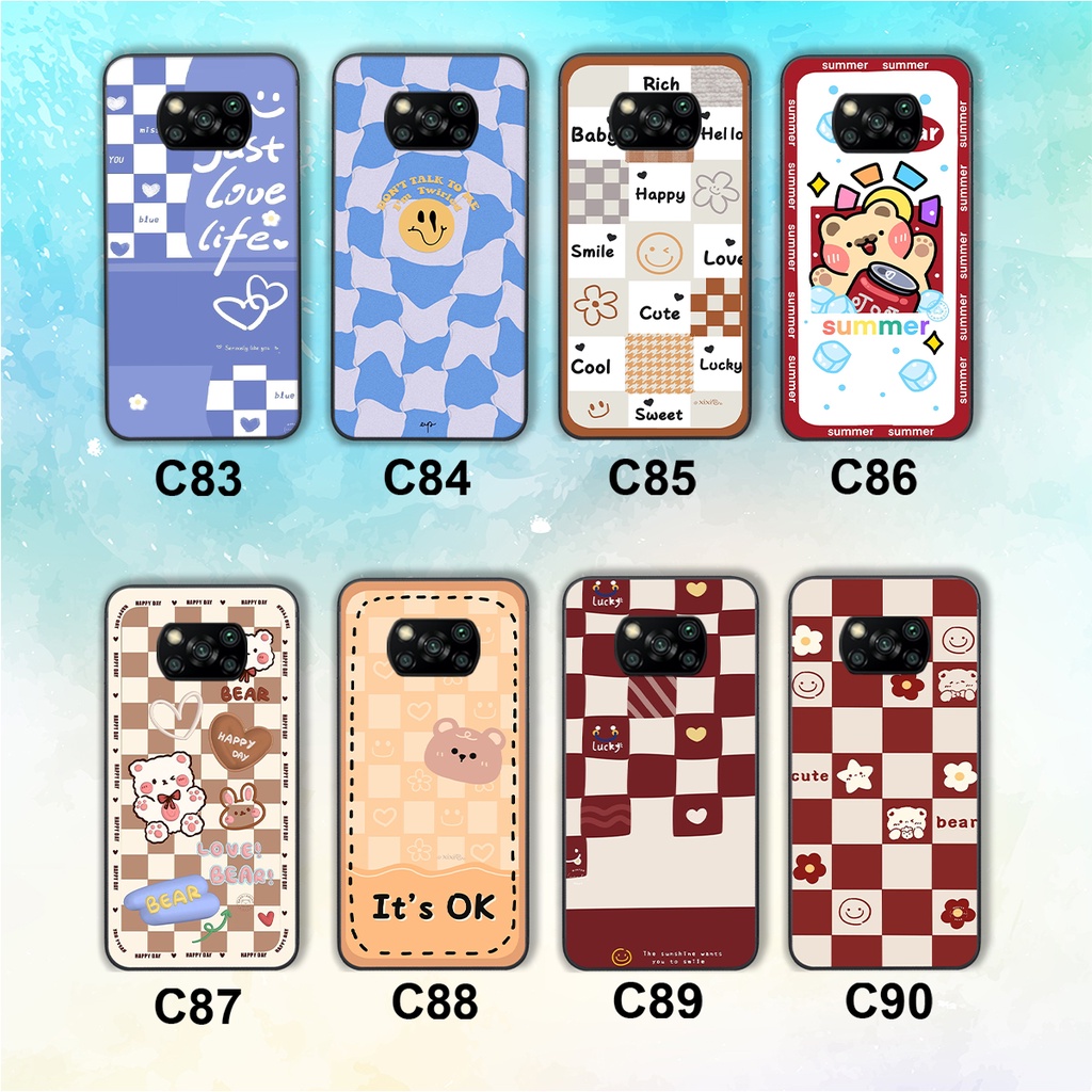 Ốp lưng Xiaomi Poco X3 / Poco X3 Pro trái tim gấu cute thể thao cá tính, giá rẻ