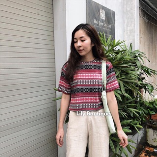 Áo croptop wang( còn xanh trơn)