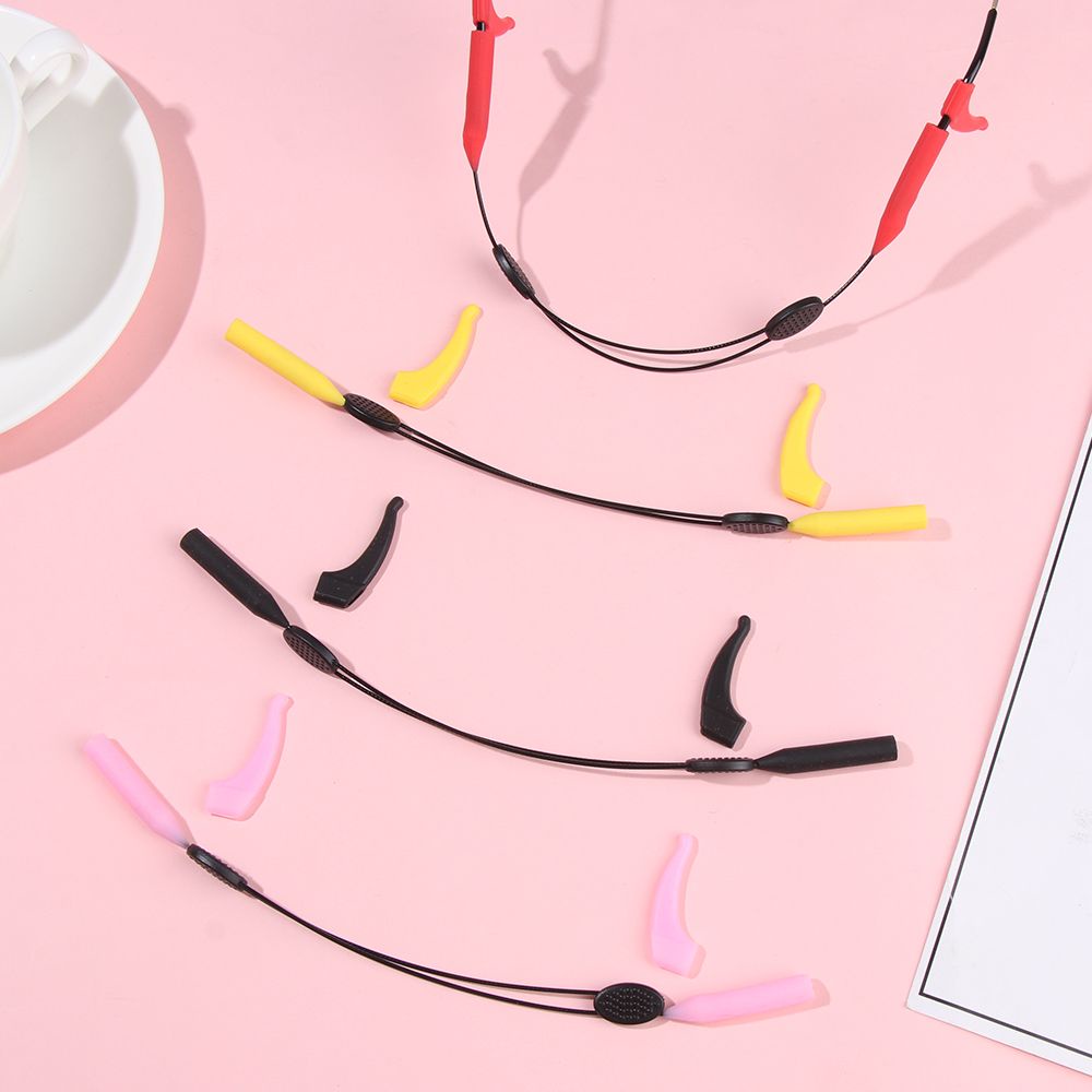 Dây Silicone Gắn Kính Chống Trượt Có Thể Điều Chỉnh Phong Cách Thể Thao