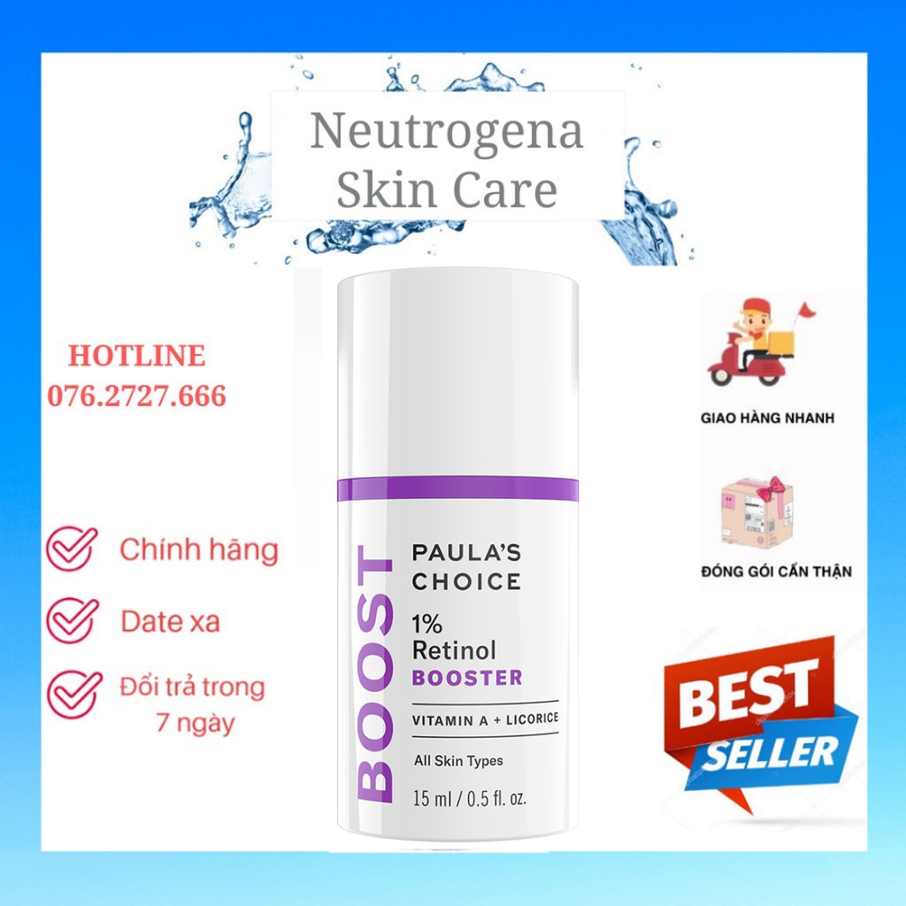 Tinh Chất Paula's Choice Resist 1% Retinol Booster (15ml)