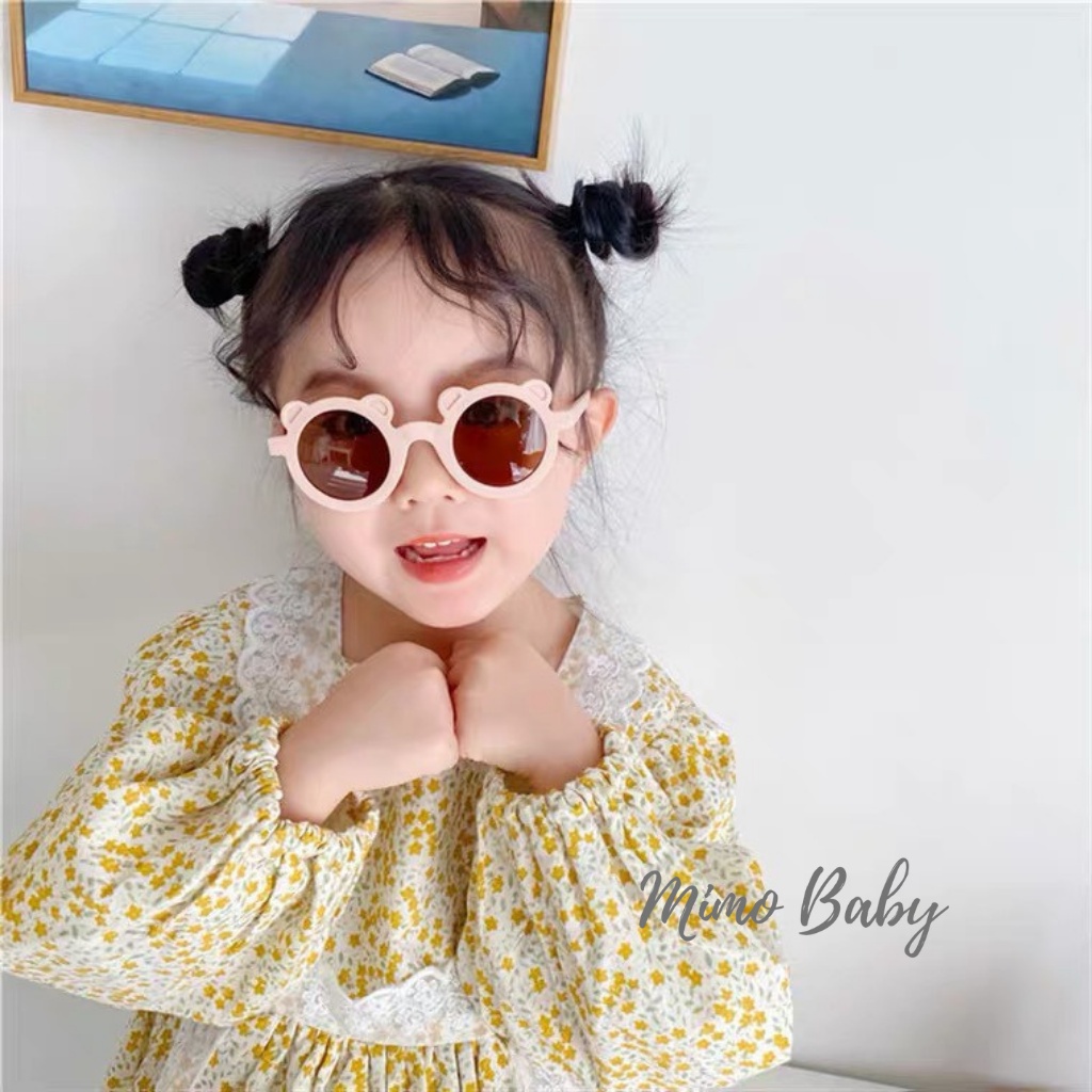 Kính râm hình gấu chống nắng UV400 cho bé K06 Mimo Baby