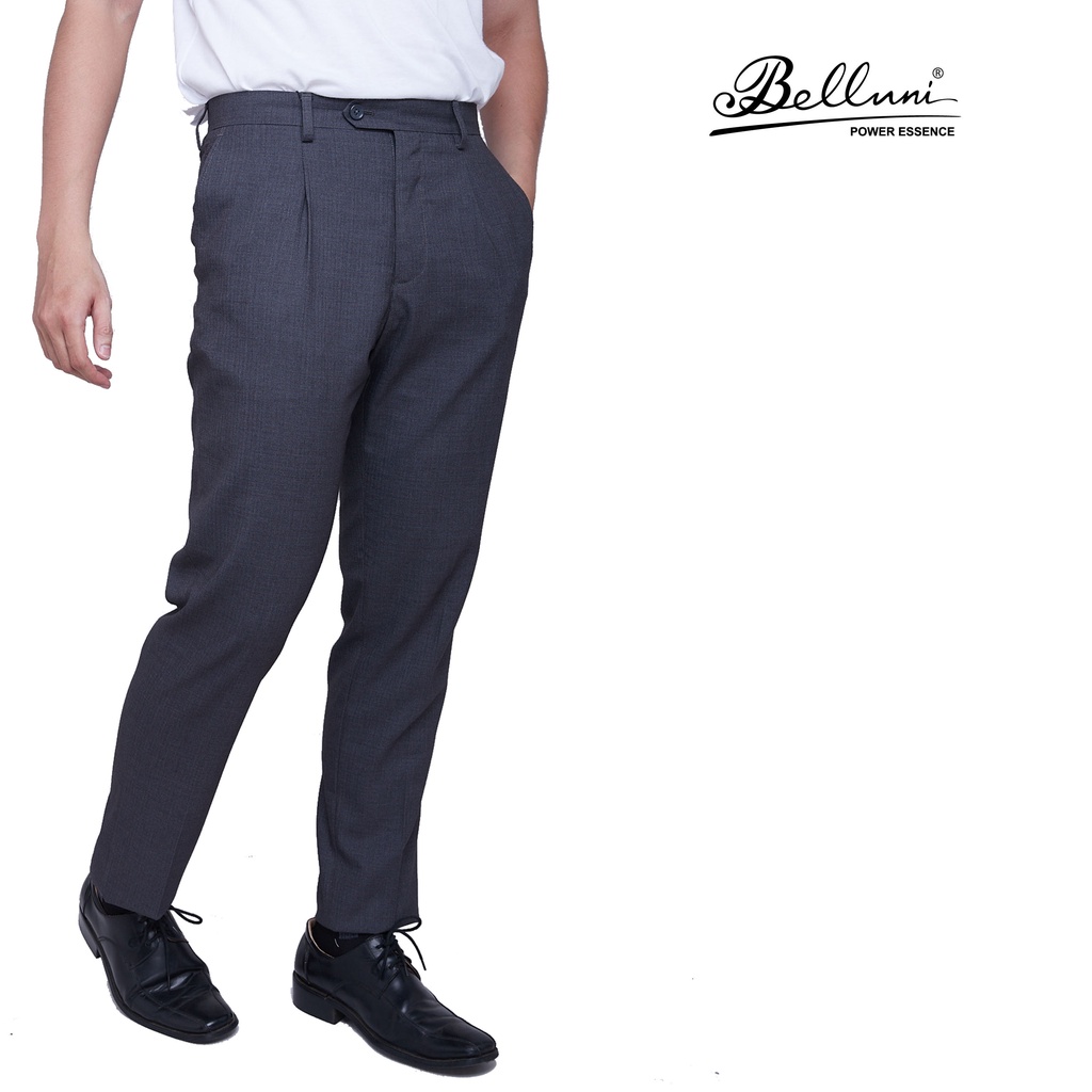 Quần tây nam công sở xếp ly BELLUNI - QT1.PRS.BE.74.BL2