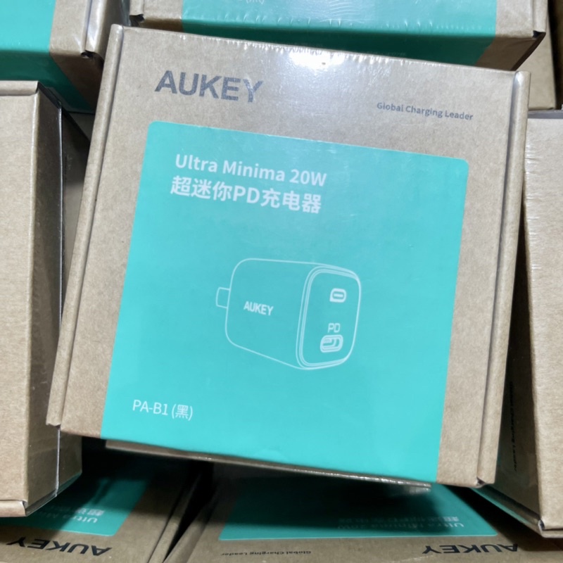 Adapter Sạc Aukey 20W PA-B1 USB C PD 20W QC Củ Sạc Aukey Omnia Power Delivery 20W Ultra Minima