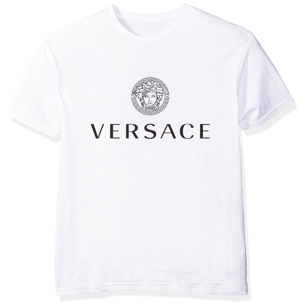 Áo Thun Tay Ngắn Chất Liệu Cotton Hiệu Versace Y11