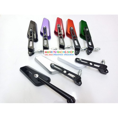 Gương chiếu hậu 744 cho xe máy chân 10li kim loan - GH67