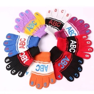 GĂNG TAY LEN GIỮ ẤM ABC CHO BÉ TRAI BÉ GÁI