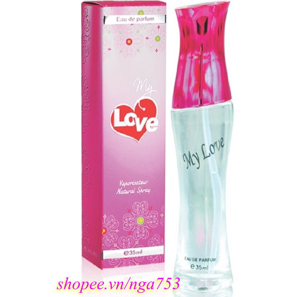 Nước Hoa Nữ 35ml My Love Chính Hãng.