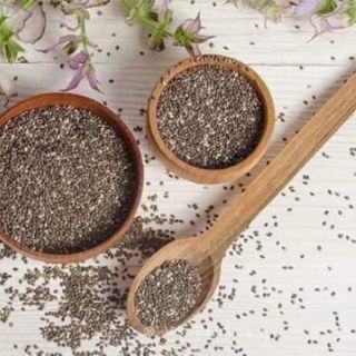 1kg hạt chia úc tím.