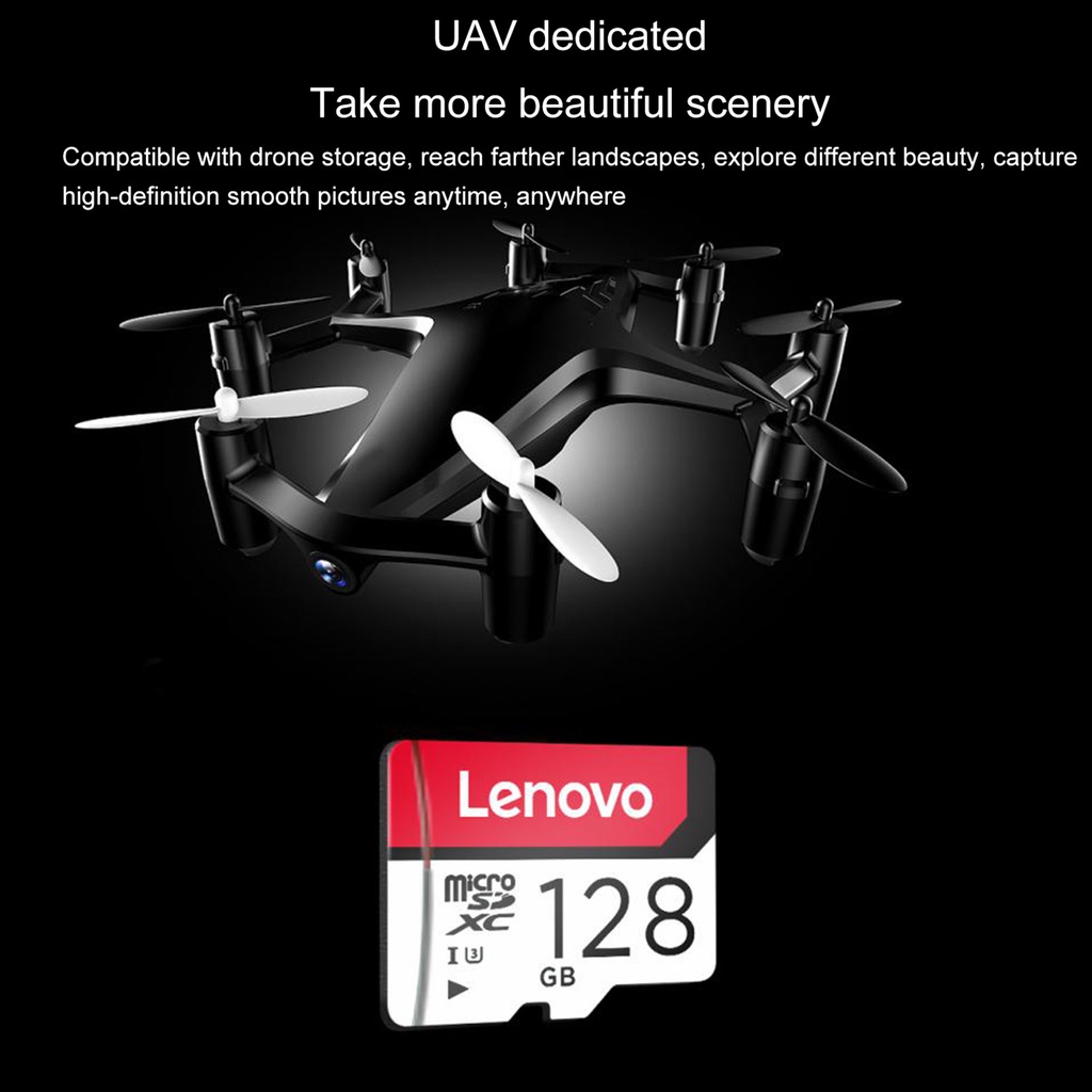 Thẻ nhớ TF Lenovo tốc độ cao Micro U3 4G 8G 16G 32G 64G 128G