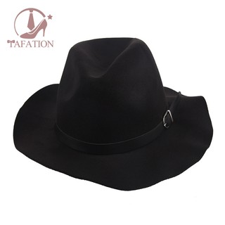 Nón rộng vành Fedora phong cách cổ điển thanh lịch dành cho nữ