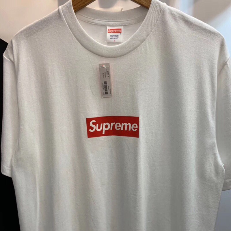 ÁO THUN SUPREME BOX LOGO 20th - 2 MÀU TRẮNG + ĐEN