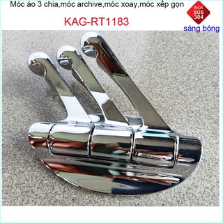 MÓC TREO ĐỒ INOX KAG-RT1183