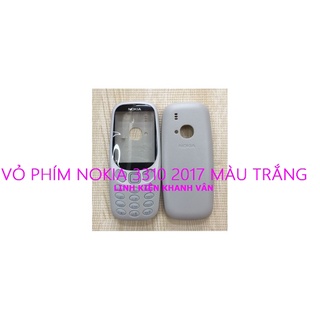 Vỏ phím nokia 3310 2017 màu trắng